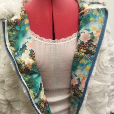 veste fausse fourrure